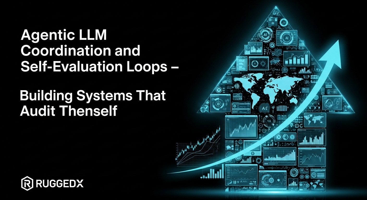 Agentic LLM Coordination and Self-Evaluation Loops — Building Systems That Audit Themselves
