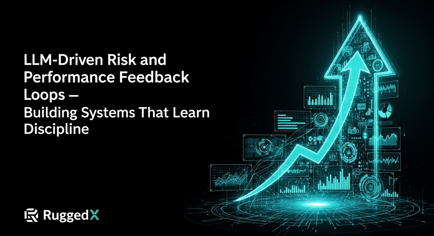 LLM-Driven Risk and Performance Feedback Loops — Building Systems That Learn Discipline