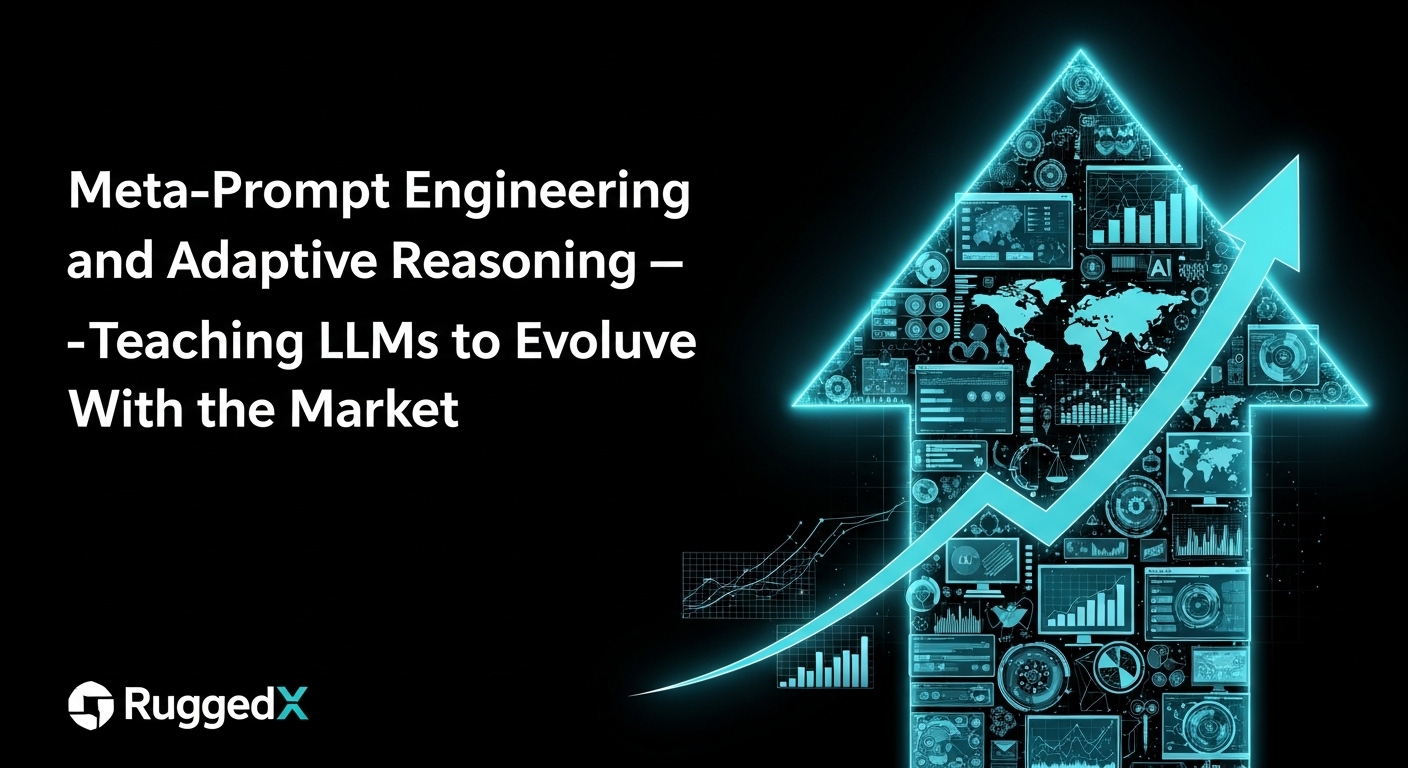 Meta-Prompt Engineering and Adaptive Reasoning — Teaching LLMs to Evolve With the Market